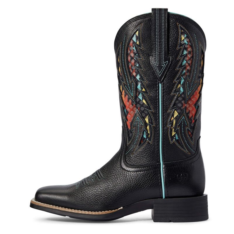 Ariat Blackjack VentTEK Siyah Western Csizma Bayan (32808-802)